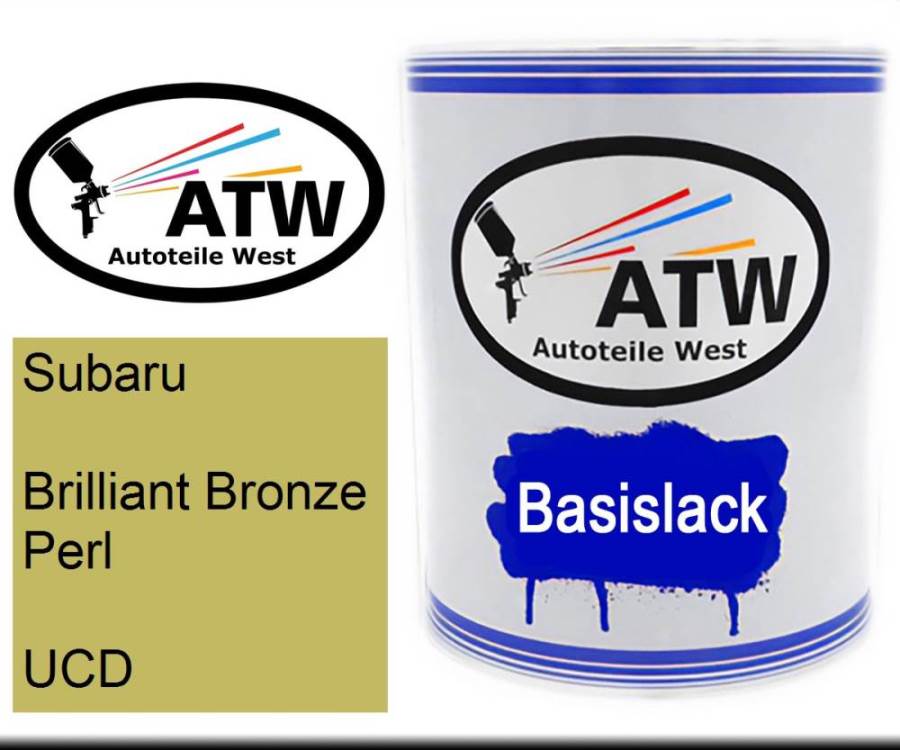 Subaru, Brilliant Bronze Perl, UCD: 1L Lackdose, von ATW Autoteile West.